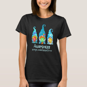 T-shirt Peace Autism Accepter la journée de sensibilisatio