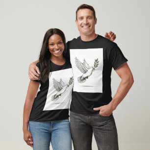 T-shirt "Peace Dove : un symbole intemporel d'espoir T-shi