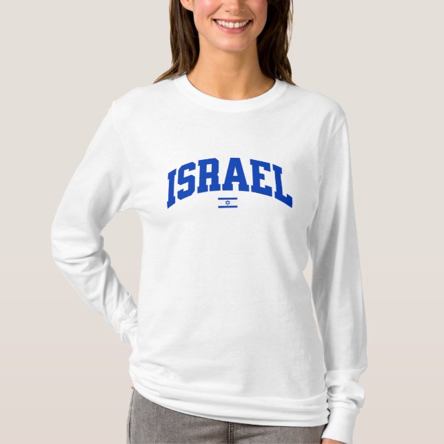 T-shirt Peace For Israel  (Devant)