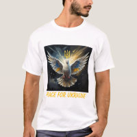 T-shirt Peace for Ukraine Trident United24