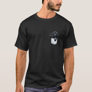 T-shirt Peace Hand Newfoundland in Pocket Mens Femen Newf