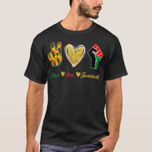 T-shirt Peace Love