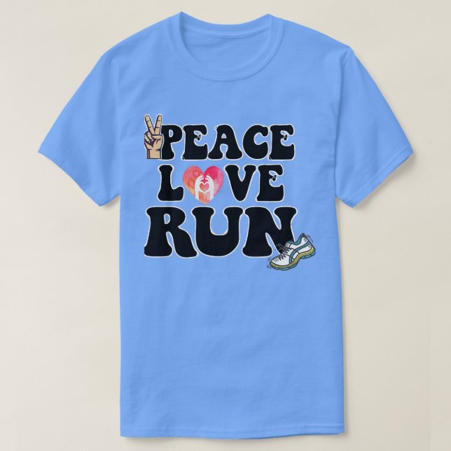 T-shirt Peace Love (Design devant)