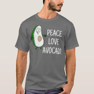 T-shirt Peace Love Avocados 2