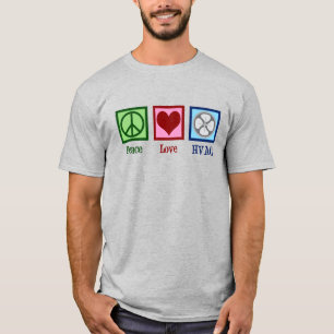 T-shirt Peace Love Compagnie HVAC