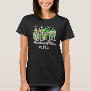T-shirt Peace Love Nurse St Patrick Day 2022 Lp Emt Cma Lp