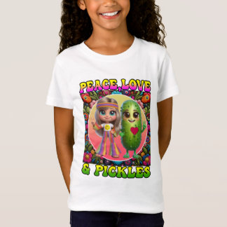 T-shirt Peace Love & Pickles
