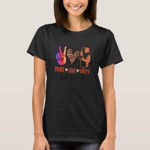 T-shirt Peace Love Unity End Bulbing Kindness Be Kind Ant