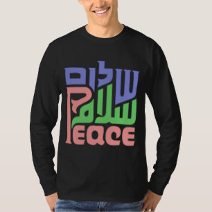 T-shirt Peace Shalom Salaam