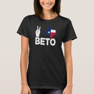 T-shirt Peace Texas Beto 2022 Texas Y'All Beto Pro Choice