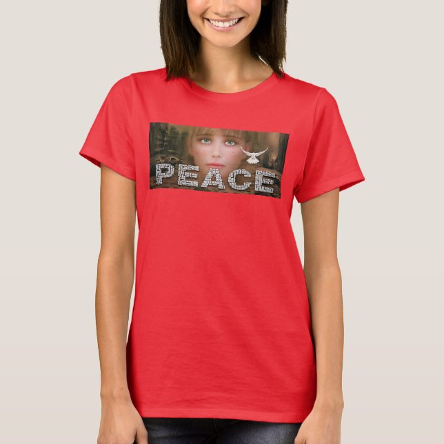 T-shirt Peace Women (Devant)