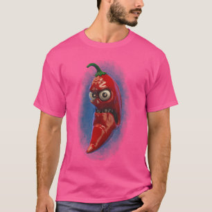T-shirt Peach-Bruh Poivrons en Colère Peppers Art Grumpy A