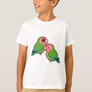 T-shirt Peach-face Lovebird Adorable Pair