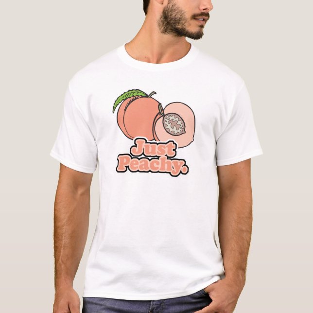 T-shirt Peach Peach (Devant)