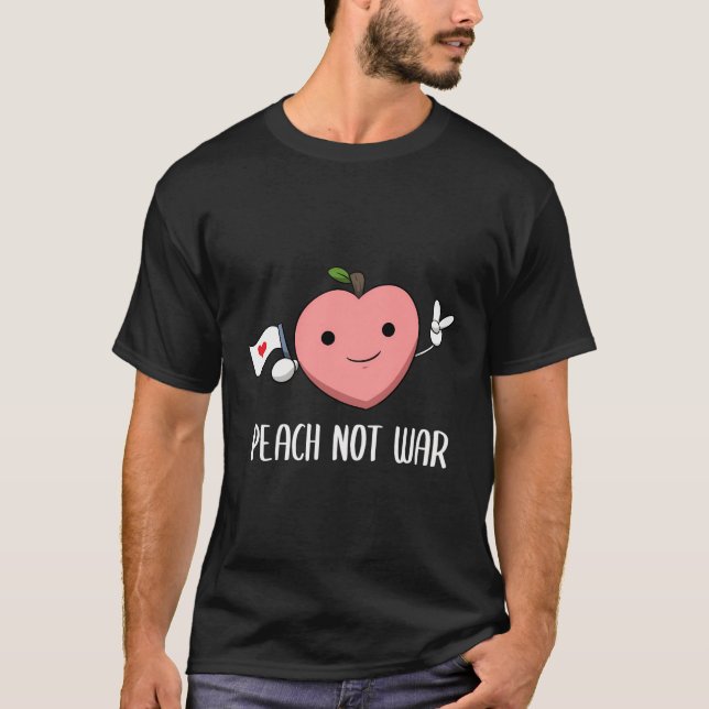 T-shirt Peach Puns Fruit Picker (Devant)