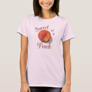 T-shirt Peach Womens Top