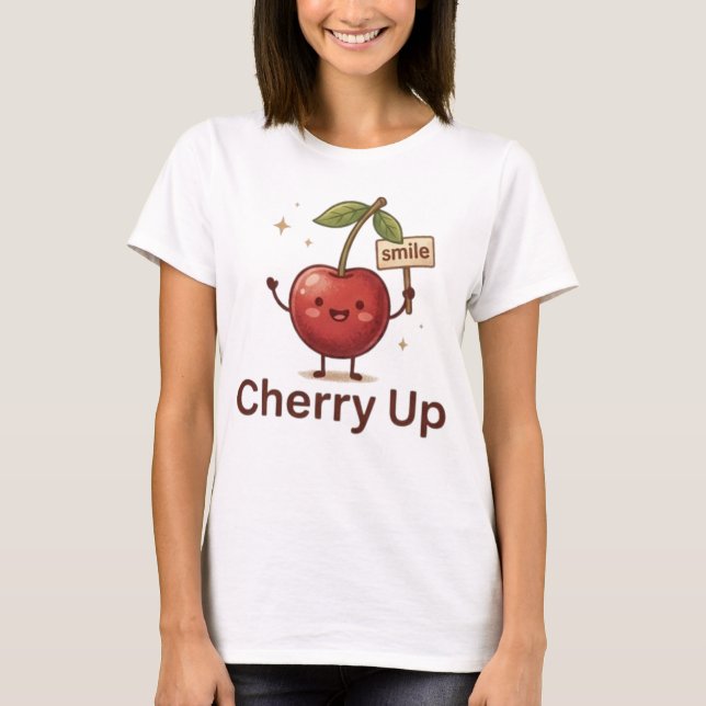T-shirt Peachify: Cherry Up 2 (Devant)