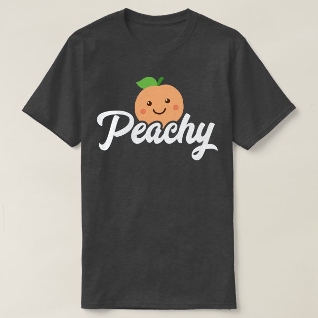 T-shirt Peachy (Design devant)