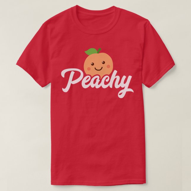 T-shirt Peachy (Design devant)