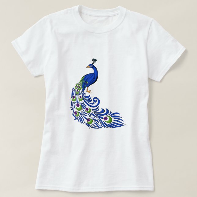T-shirt Peacock (Design devant)