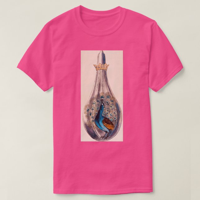 T-shirt Peacock alchimique vintage (Design devant)