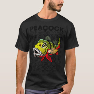 T-shirt Peacock Bass 80's Style Monster Fish Keeper T-Shir
