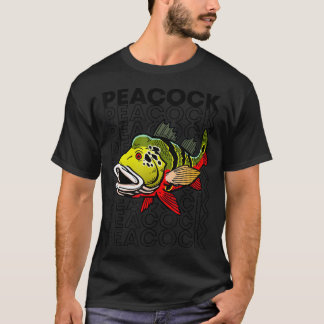 T-shirt Peacock Bass 80's Style Monster Fish Keeper T-Shir