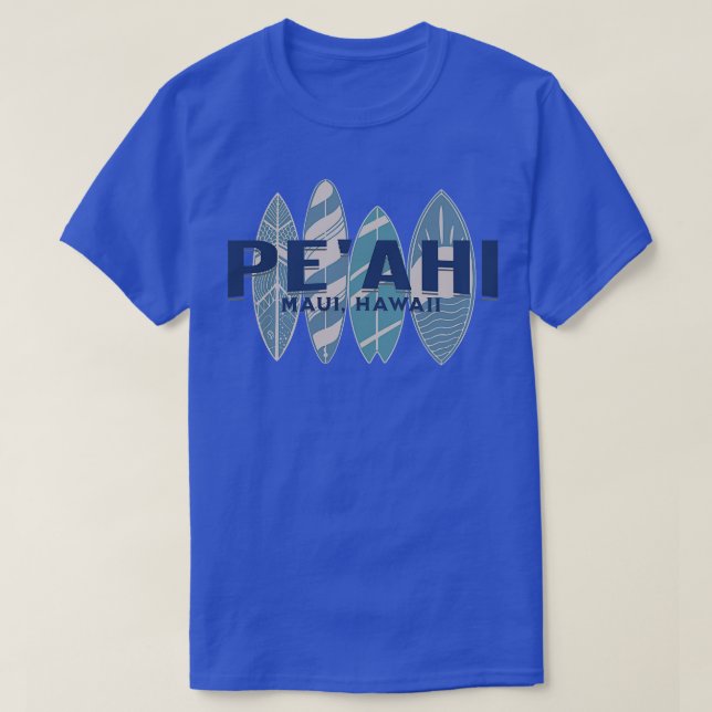 T-shirt Peahi Jaws Maui Hawaii Big Wave Surf de surf Vague (Design devant)