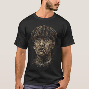T-shirt peaky blinder scribble art
