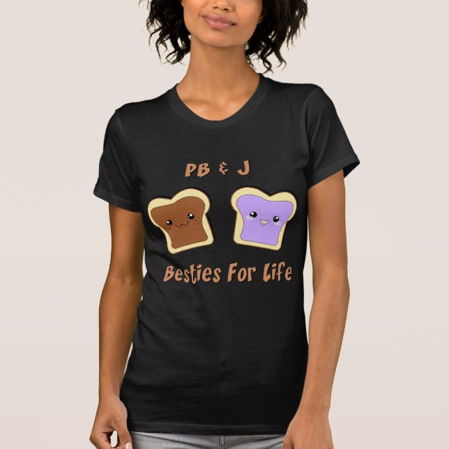 T-shirt Peanut Butter and Jelly (Devant)