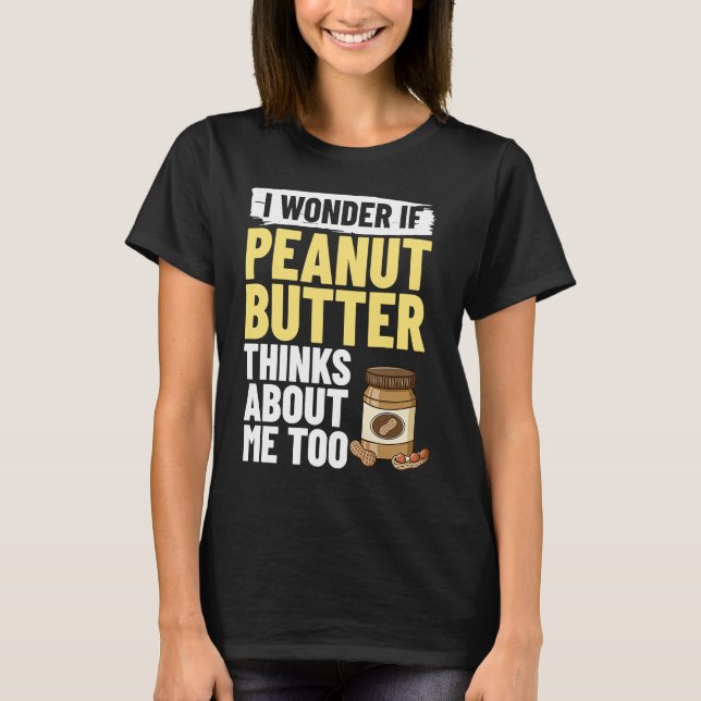 T-shirt Peanut Butter Nut Peanut Recipes Biscuit (Devant)