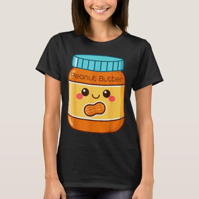 T-shirt Peanut Butter Shirt Adult Men Women Kids Jelly Cos (Devant)