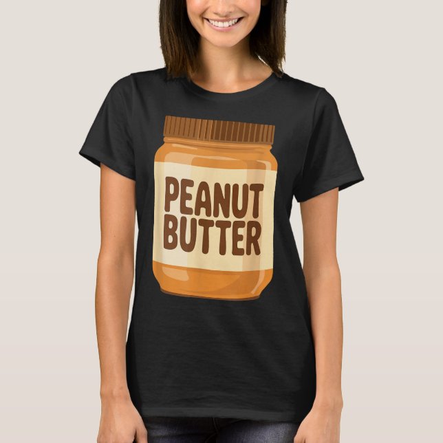 T-shirt Peanut Butter Shirt Adult Men Women Kids Jelly Cos (Devant)