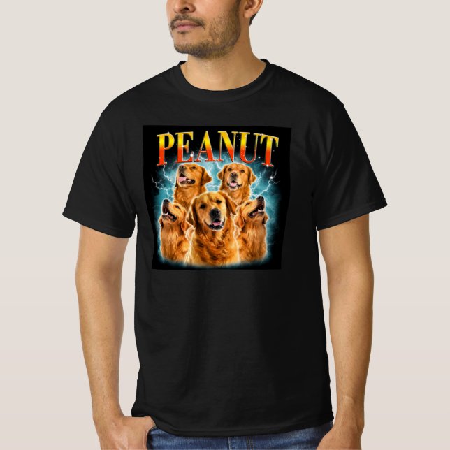 T-Shirt PEANUT Golden Retriever  (Devant)