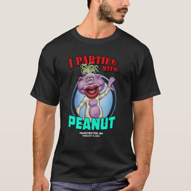 T-shirt Peanut Manchester NH 2023 (Devant)