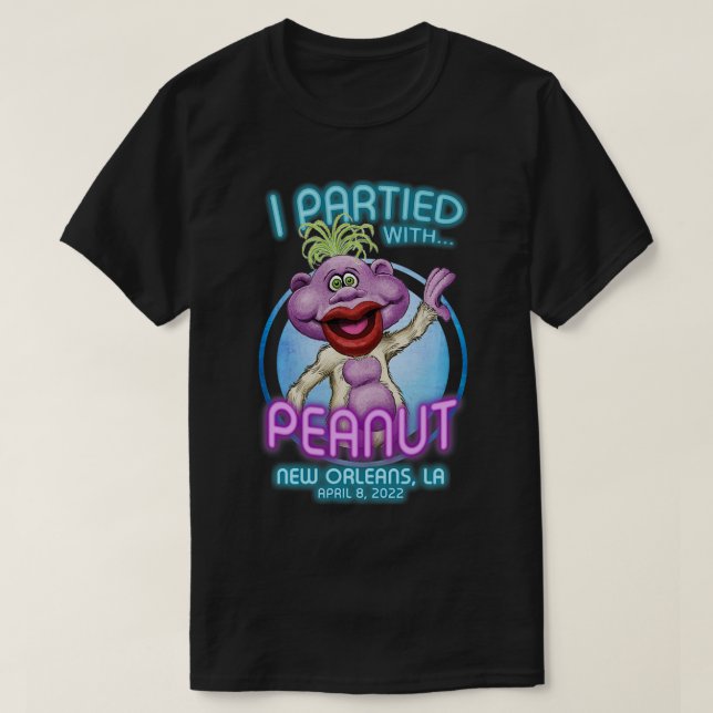 T-shirt Peanut New Orleans, LA (2022) (Design devant)