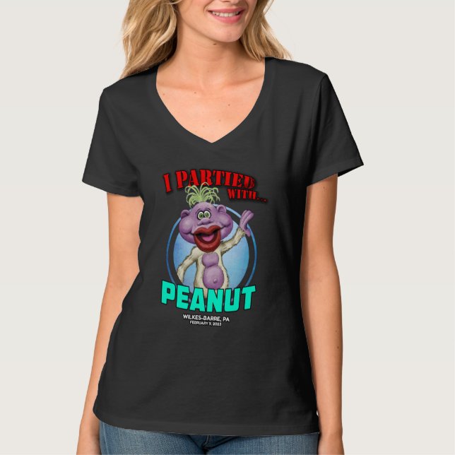 T-shirt Peanut Wilkes Barre PA 2023 (Devant)