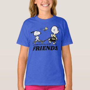 T-shirt PEANUTS   Amis Patinage