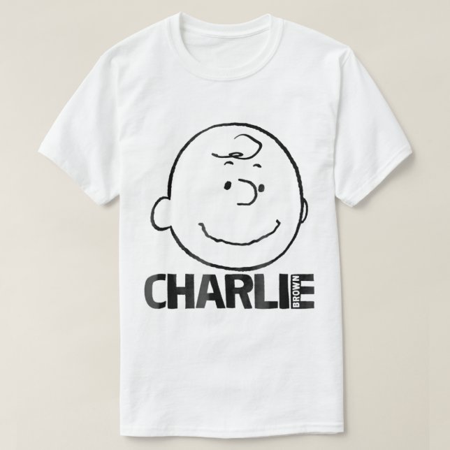 T-shirt Peanuts Charlie Brown (Design devant)