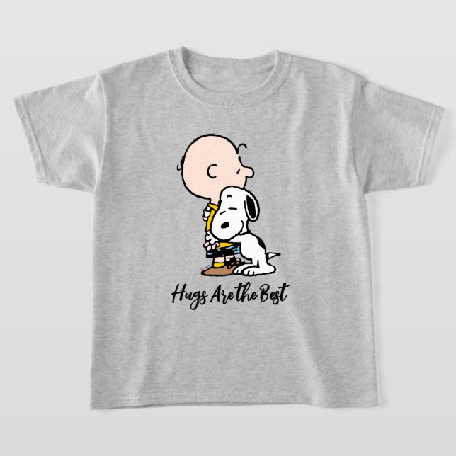 T-shirt Peanuts | Charlie Brown & Snoopy Câlin (Poser)