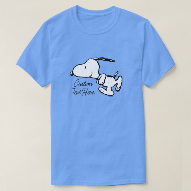 T-shirt Peanuts | Course de Snoopy (Design devant)