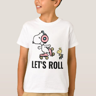 T-shirt PEANUTS   Snoopy & Woodstock   Roulons