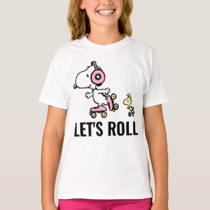 T-shirt PEANUTS Snoopy & Woodstock Roulons