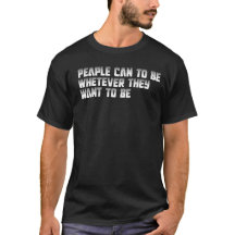 T-shirt peaple peut être n'importe qui qu'ils veul