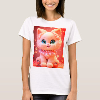 T-shirt Pearl bébé kitty design