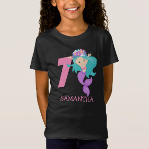 T-Shirt Pearl - Bijou Océan 7e anniversaire de sirène T-sh