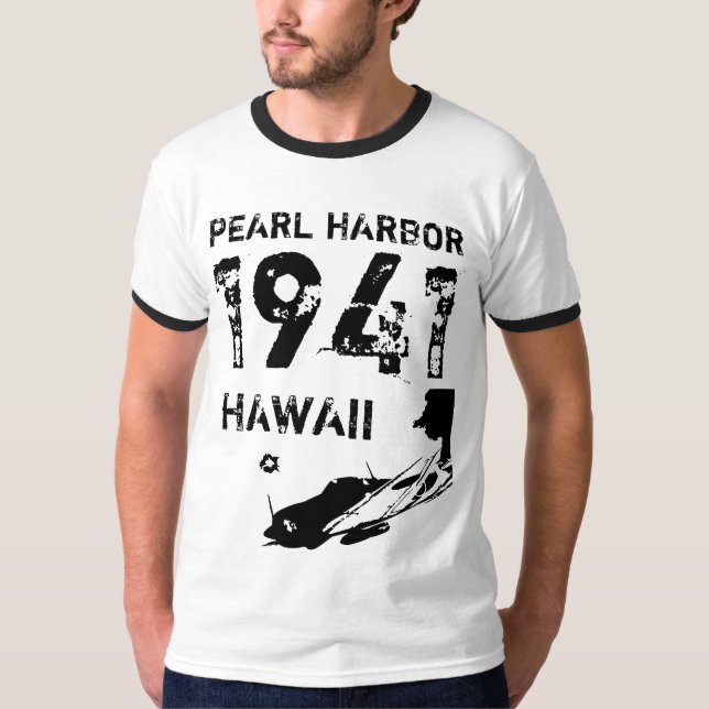 T-SHIRT PEARL HARBOR 1941 HAWAII (Devant)