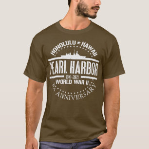 T-shirt Pearl Harbour 80e anniversaire 1941 World War 2 Ve