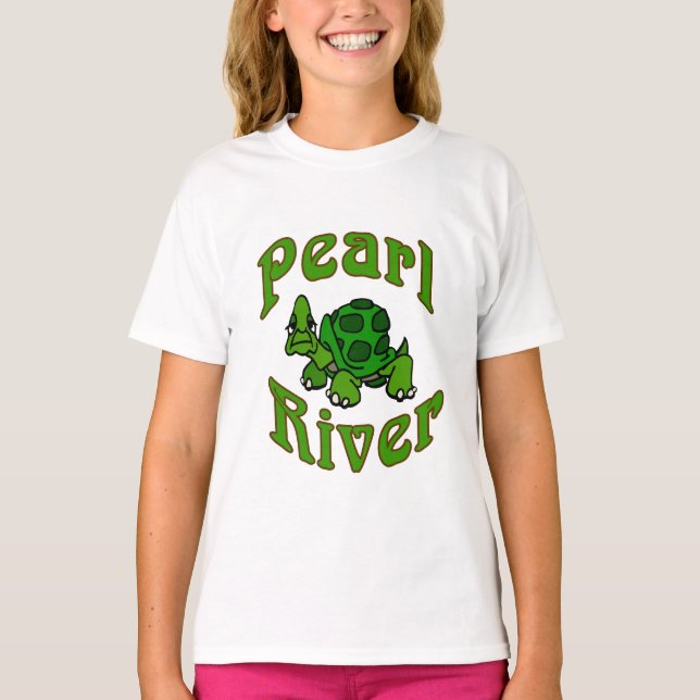 T-shirt Pearl River, Tortue (Devant)