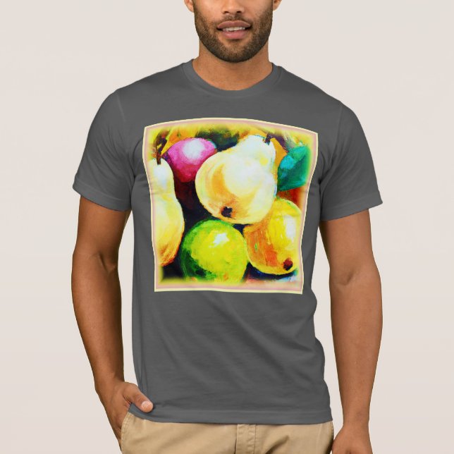T-shirt "Pears Tree" Joli Design. Commandez dès maintenant (Devant)